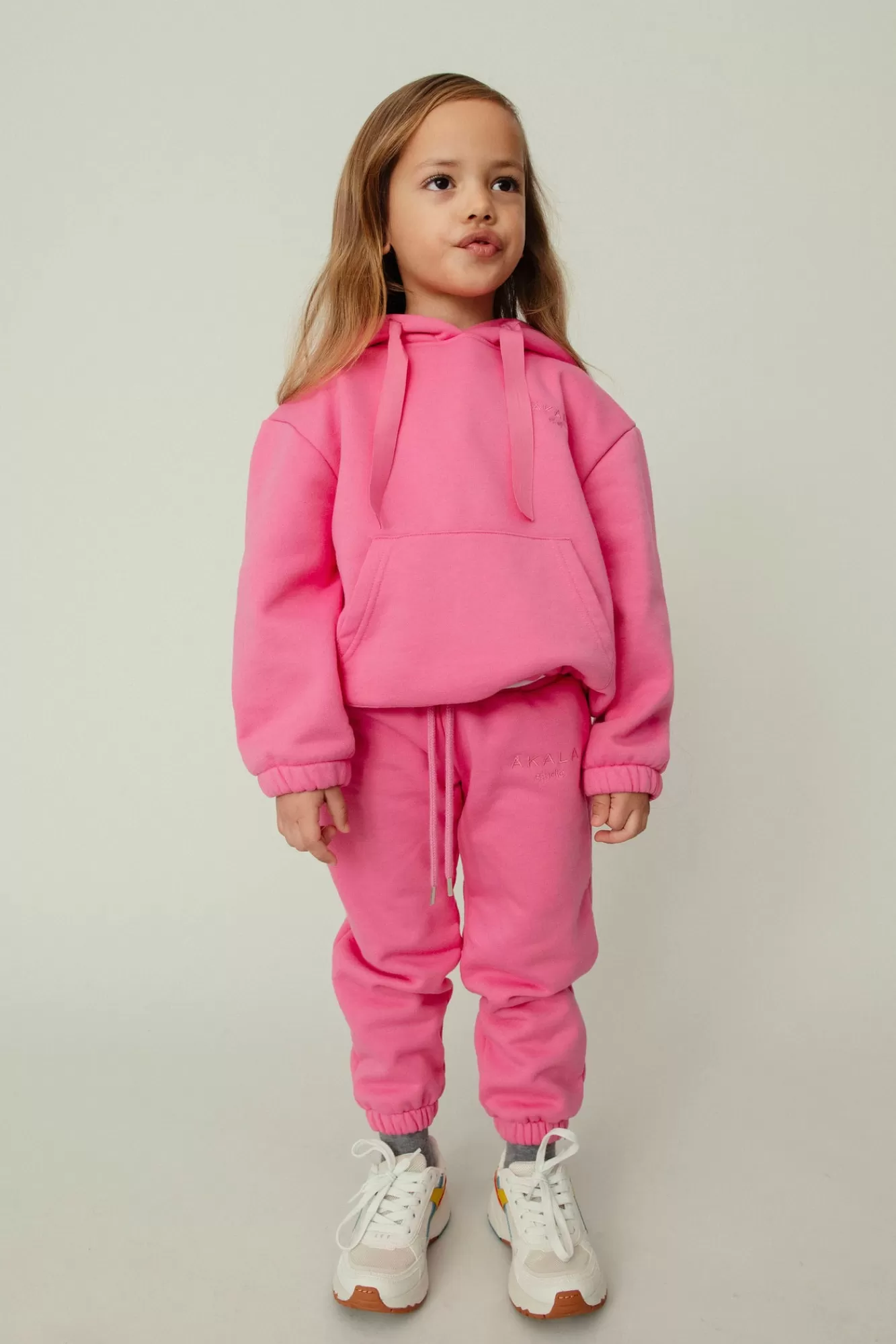 The Akala Studio Trousers-Pink Pants Girl