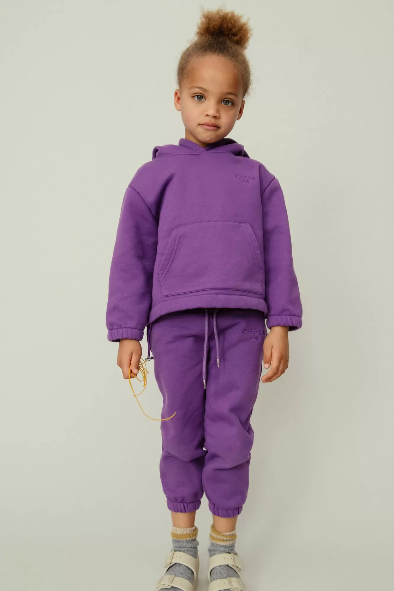 The Akala Studio Trousers-Royal Purple Pants Girl