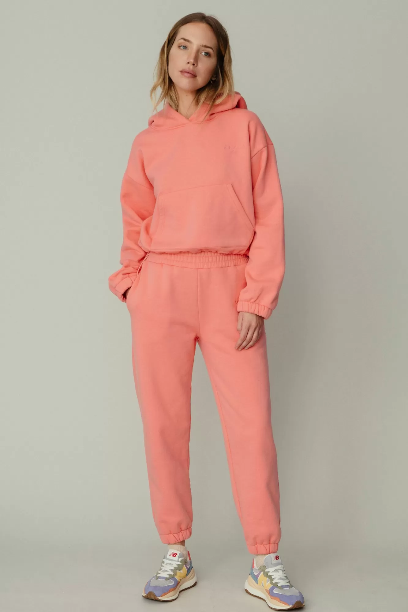 The Akala Studio Trousers-Salmon Pants