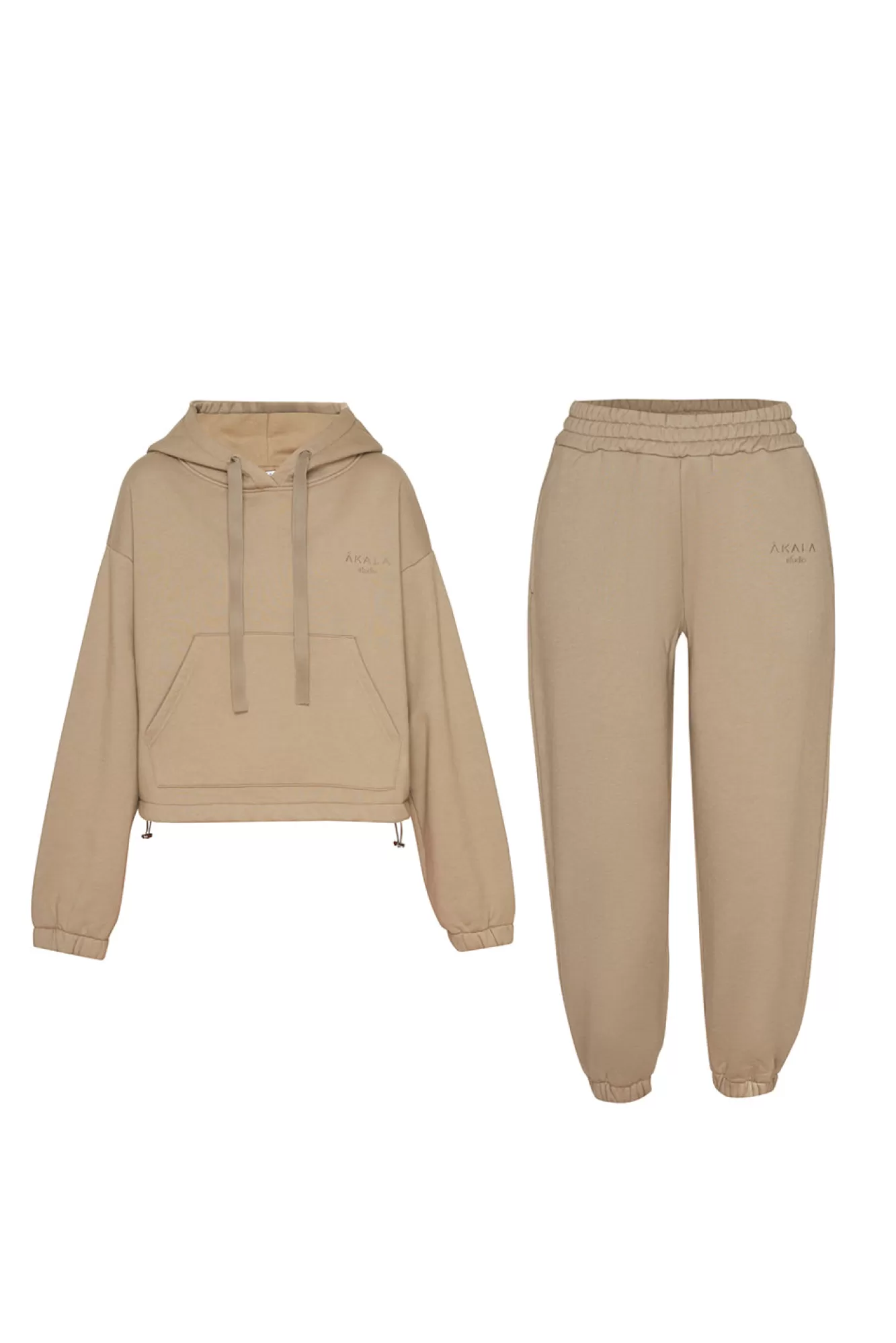 The Akala Studio Sweats-Sand Set